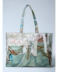 Acne Studios - Logo Print Tote Bag - Lyst