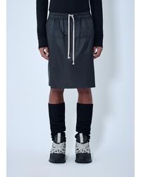 Moncler - Drawstring Midi Kilt Shorts - Lyst