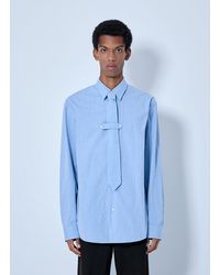 Dries Van Noten - Cilian Classic Cotton Shirt With Tie - Lyst