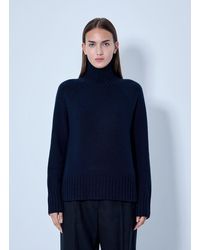 Max Mara - High-neck Wool And Cashmere Sweater - Lyst