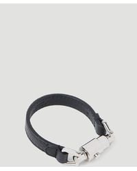 Gucci - Piston Closure Leather Bracelet - Lyst