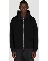 Balenciaga - Unity Sports Icon Layered Zip-up Hooded Sweatshirt - Lyst