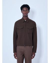 Moncler - Checked Zip-Up Jacket - Lyst