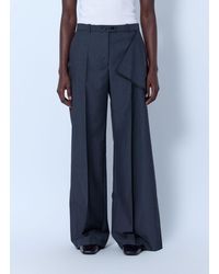 Jil Sander - Fil-À-Fil Dressy Wool Pants - Lyst
