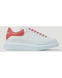 white alexander mcqueen trainers womens