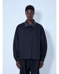 Ssstein - Sulfur Dyed Brush Chino Zip Jacket - Lyst