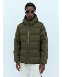 Stone Island - Real Down Jacket - Lyst