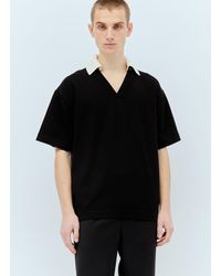 Jil Sander - Knit Polo Shirt - Lyst