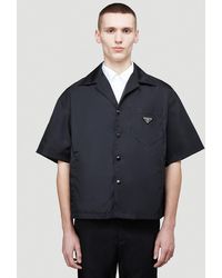 Prada - Re-nylon Short Sleeved Shirt - Lyst