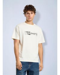 Palm Angels - Stamp Logo Regular T-Shirt - Lyst
