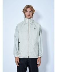 Prada - High-Neck Zip Jacket - Lyst