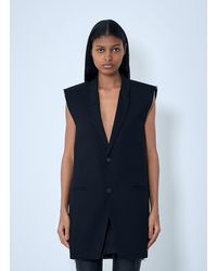 Rick Owens - Sleeveless Tailored Blazer - Lyst