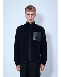Massimo Osti Studio - Zip-Up Jacket With Chest Patch - Lyst