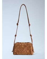 Bottega Veneta - Concert Suede Pouch - Lyst