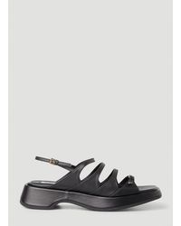 Reike Nen Strap Buckle Sandals - Black