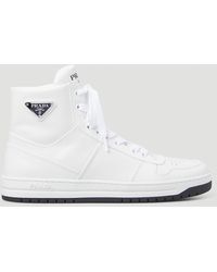 Prada High-top sneakers for Women - Up to 55% off at Lyst.com