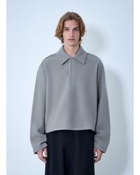 Rier - Oversized Polo Knit Jumper - Lyst