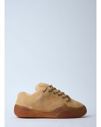 ERL Vamps Skate Terry-trimmed Suede Sneakers in Brown for ERL Vamps Skate Terry-trimmed Suede Sneakers in Brown for