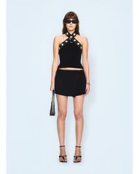 Off-White c/o Virgil Abloh - Off Wool Mini Skirt - Lyst