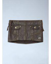 Miss Sixty - Patch Pocket Mini Skirt - Lyst