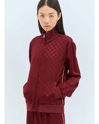 Gucci - Gg Jacquard Zip-Up Jacket - Lyst