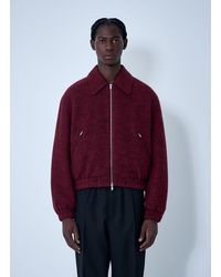 Jil Sander - Wool-Blend Bomber Jacket - Lyst