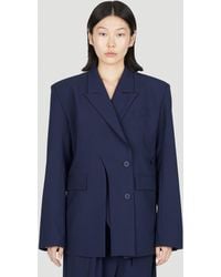 OTTOLINGER - Signature Split Double-breasted Blazer - Lyst