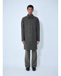 Prada - Reversible Buttoned Coat - Lyst