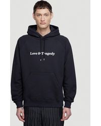 Soulland Love And Tragedy Hooded Sweatshirt - Black