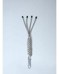 Moncler - Rick Owens Braided Rope Keychain - Lyst