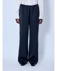 Rohe - Relaxed Fit Satin Trousers - Lyst