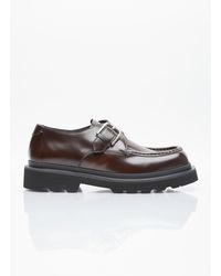 Dolce & Gabbana - Brushed Leather Monkstrap Shoes - Lyst