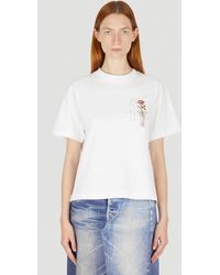 Soulland Anya Balder Logo T-shirt - White