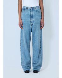 Maison Margiela - Wide-Leg Denim Trousers - Lyst