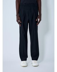 Prada - Wool-Blend Pinstripe Pants - Lyst