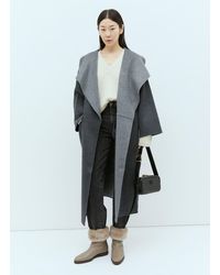 Totême - Two-tone Signature Wool And Cashmere Coat - Lyst