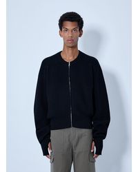 Rier - Ribbed Zip-up Cardigan - Lyst