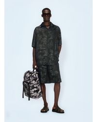 Off-White c/o Virgil Abloh - Off Jacquard Fresco Bowling Shorts - Lyst