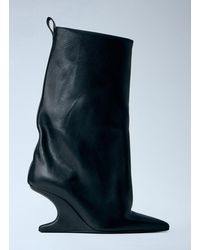 Rick Owens - Cantilever 8 Sharp Flared Boots - Lyst