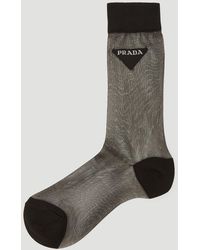 prada socks men's