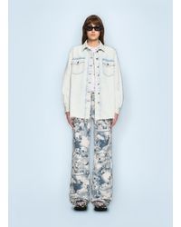 Off-White c/o Virgil Abloh - Off Fresco Arrow Denim Shirt Jacket - Lyst