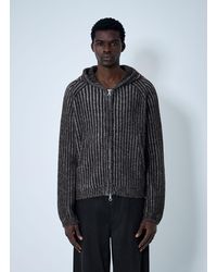 Our Legacy - Level Hood Zip-Up Sweatshirt - Lyst