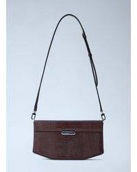 TOTEME - Clip Lizard-Embossed Shoulder Bag - Lyst