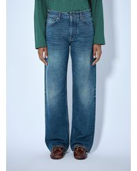 Miu Miu - Wide-Leg Denim Jeans - Lyst