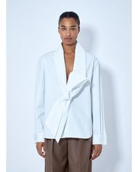 Saint Laurent - Lavallière Shirt - Lyst