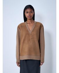 Prada - Wool-And-Cashmere-Blend Sweater - Lyst