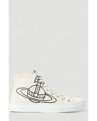 Vivienne Westwood High-top sneakers for Women | Online Sale up to ストリートファイター6 新品 ヴィヴィアン PLIMSOLL HIGH TOPスニーカー スニーカー