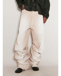 Y. Project - Draped Cuff Jeans - Lyst