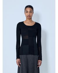 Limi Feu - Patchwork Long T-shirt - Lyst