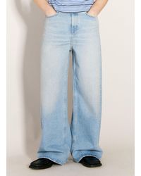 Martine Rose - Extended Wide Leg Jeans - Lyst